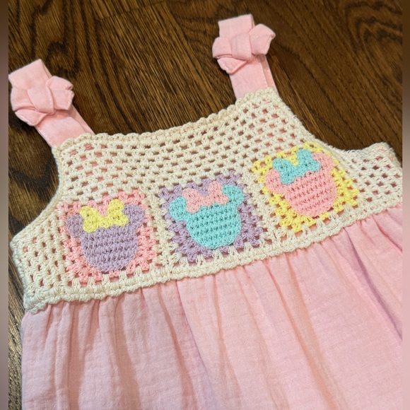 Minnie Mouse toddler girl pink dress - Picture 6 of 8